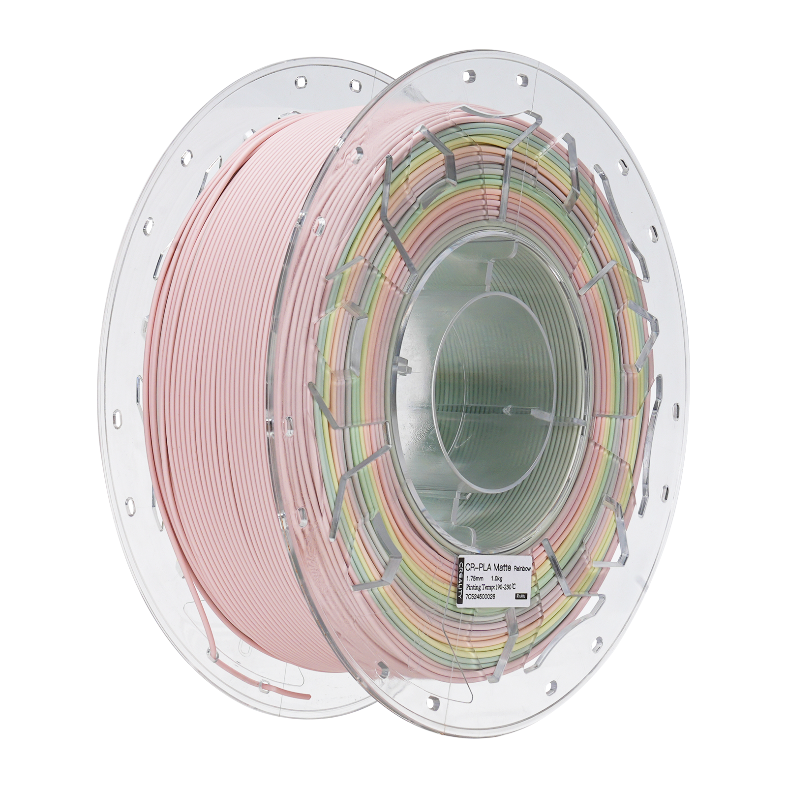 Filament mat Creality CR-PLA pour imprimante 3D FDM, 1,0 kg, 1,75 mm, mat