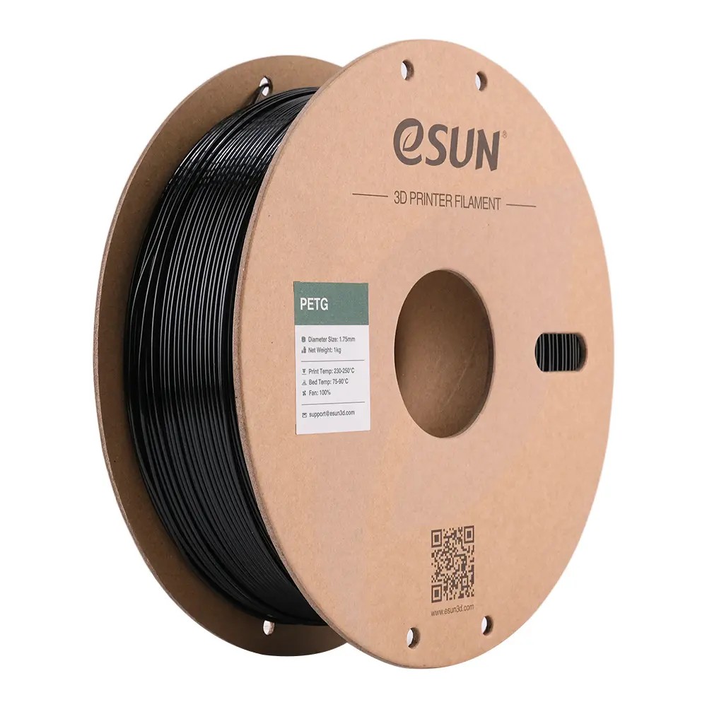 eSUN PETG Basic 3D Printing Filament 1kg, 1.75mm, Black
