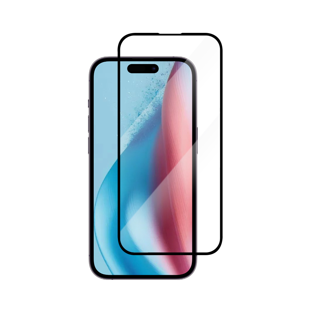 VMAX - Verre trempé intégral 2.5D pour iPhone 15 6.1''