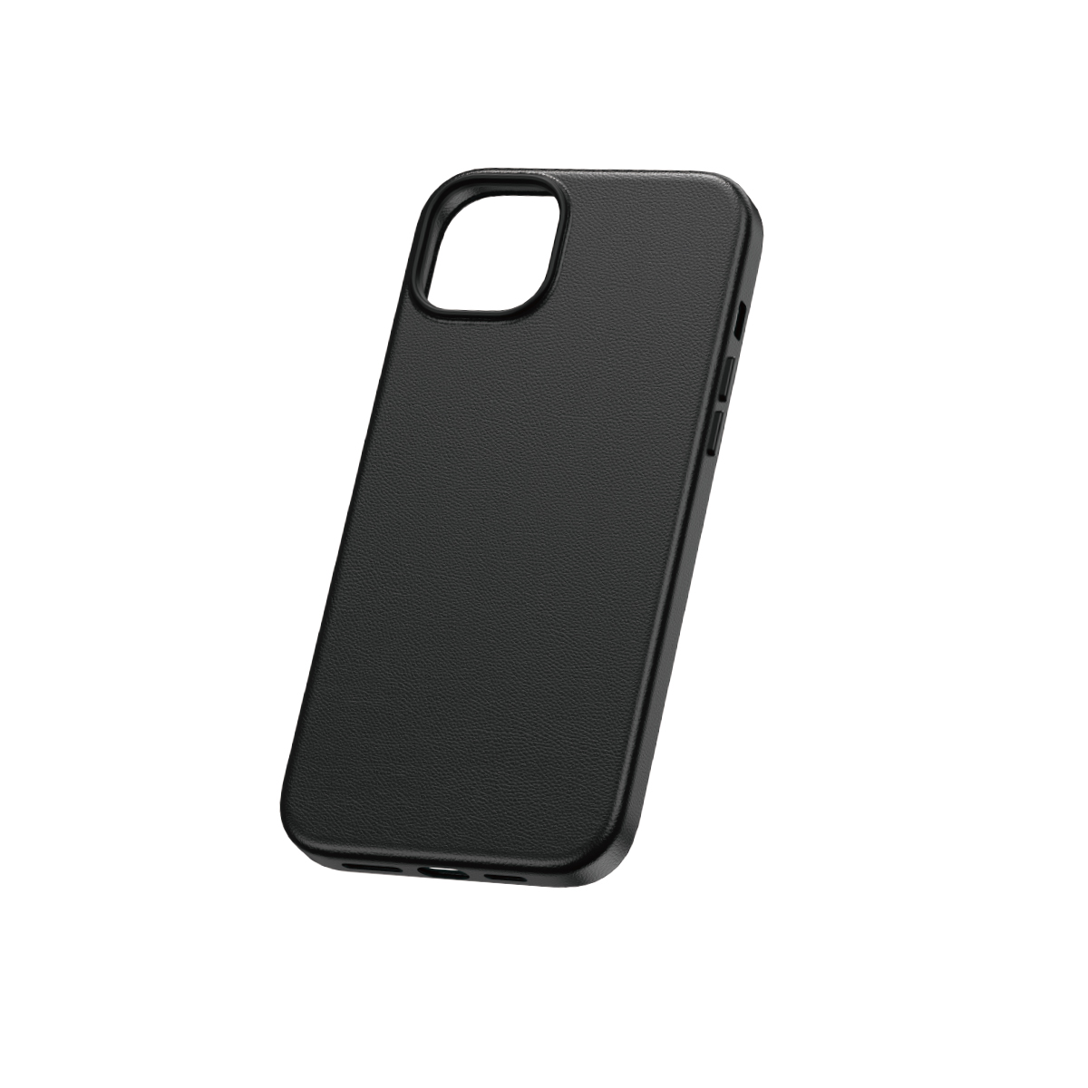 Baseus Phone Case for iPhone 15 Plus, Fauxther Series, Cluster Black(Open Box)