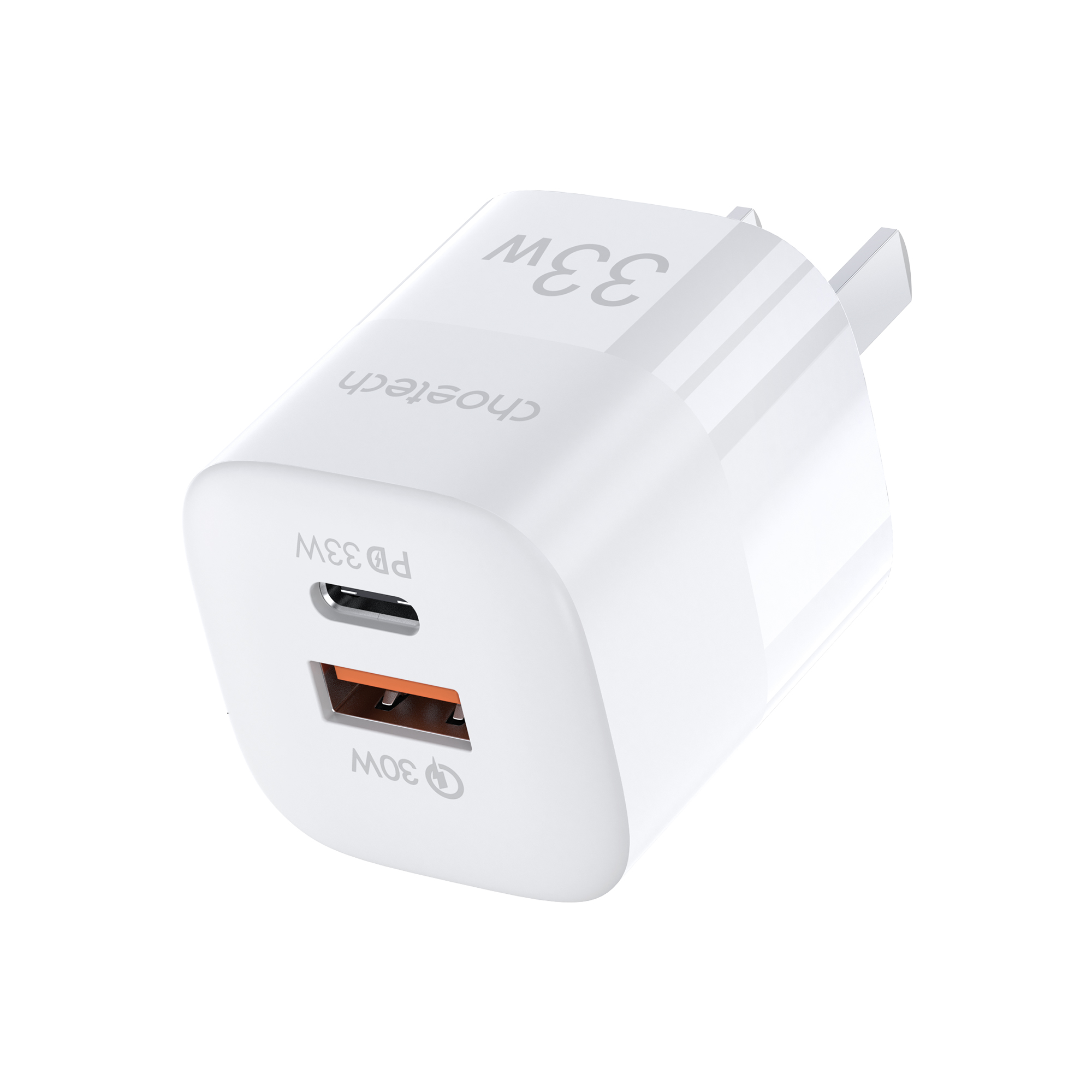 Choetech 33W Dual Ports Mini GaN Wall Charger(Open Box)