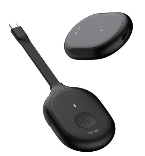 Kit d'extension HDMI sans fil iCAN 4K à 30 Hz (2TX + 1RX), USB-C