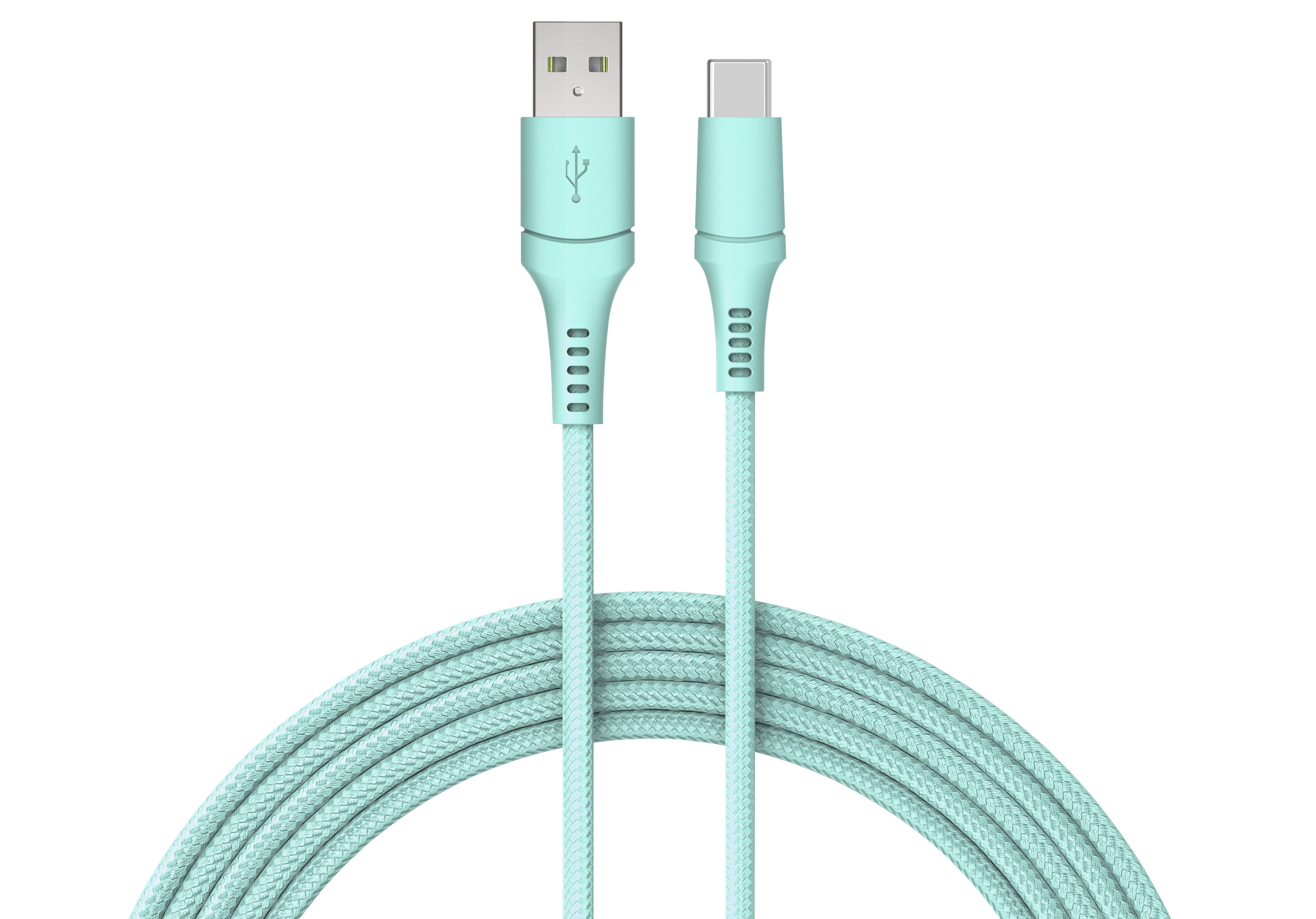 iCAN USB-A 2.0 to USB Type-C, M/M, 1m (3.3ft), pantone 331C