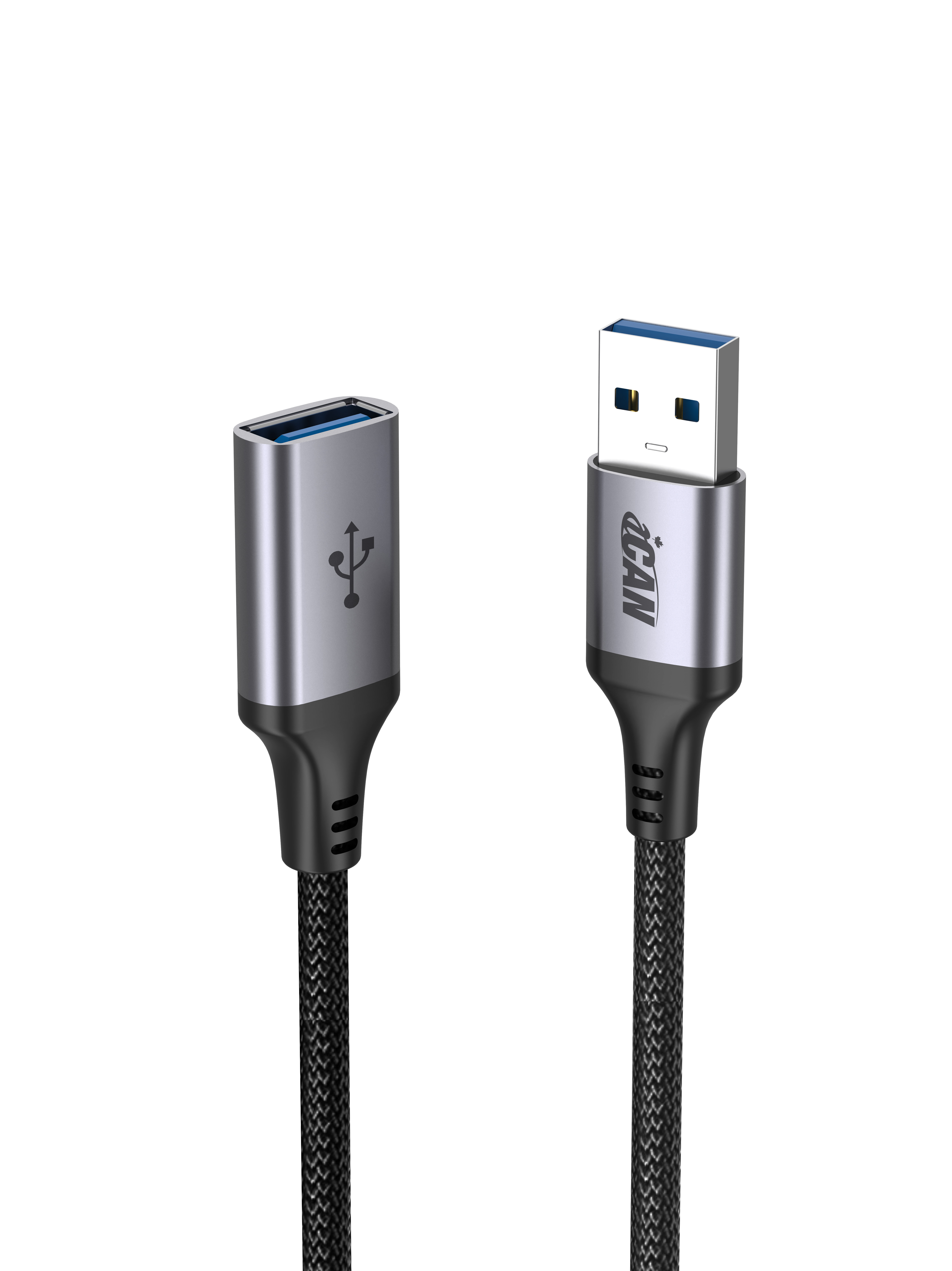 Câble de prolongation iCAN USB 2.0 Type-A Mâle vers Type-A Femelle