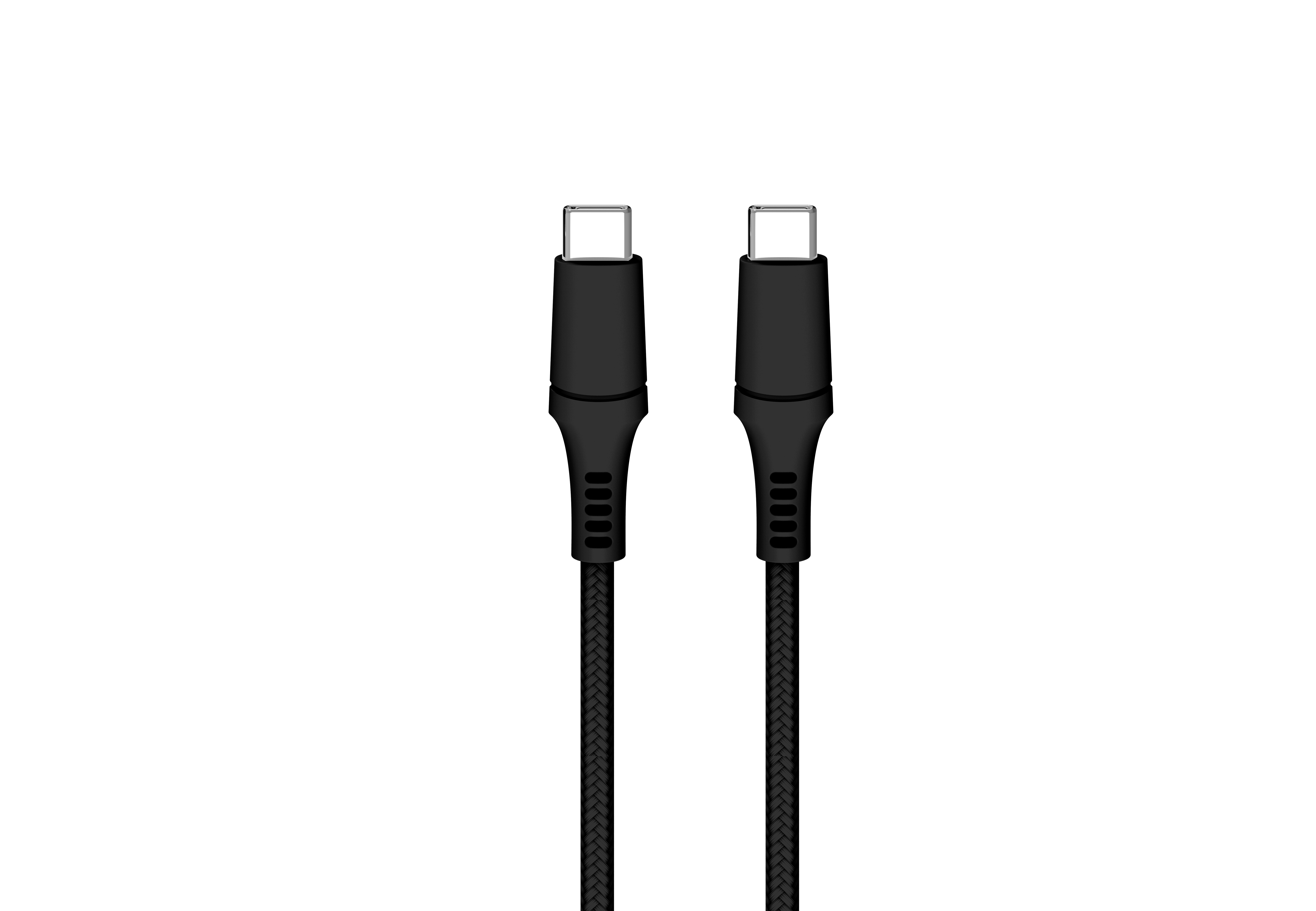 Câble iCAN USB 2.0 Type-C Mâle vers Type-C Mâle, 60W, 3,3 pieds(Open Box)