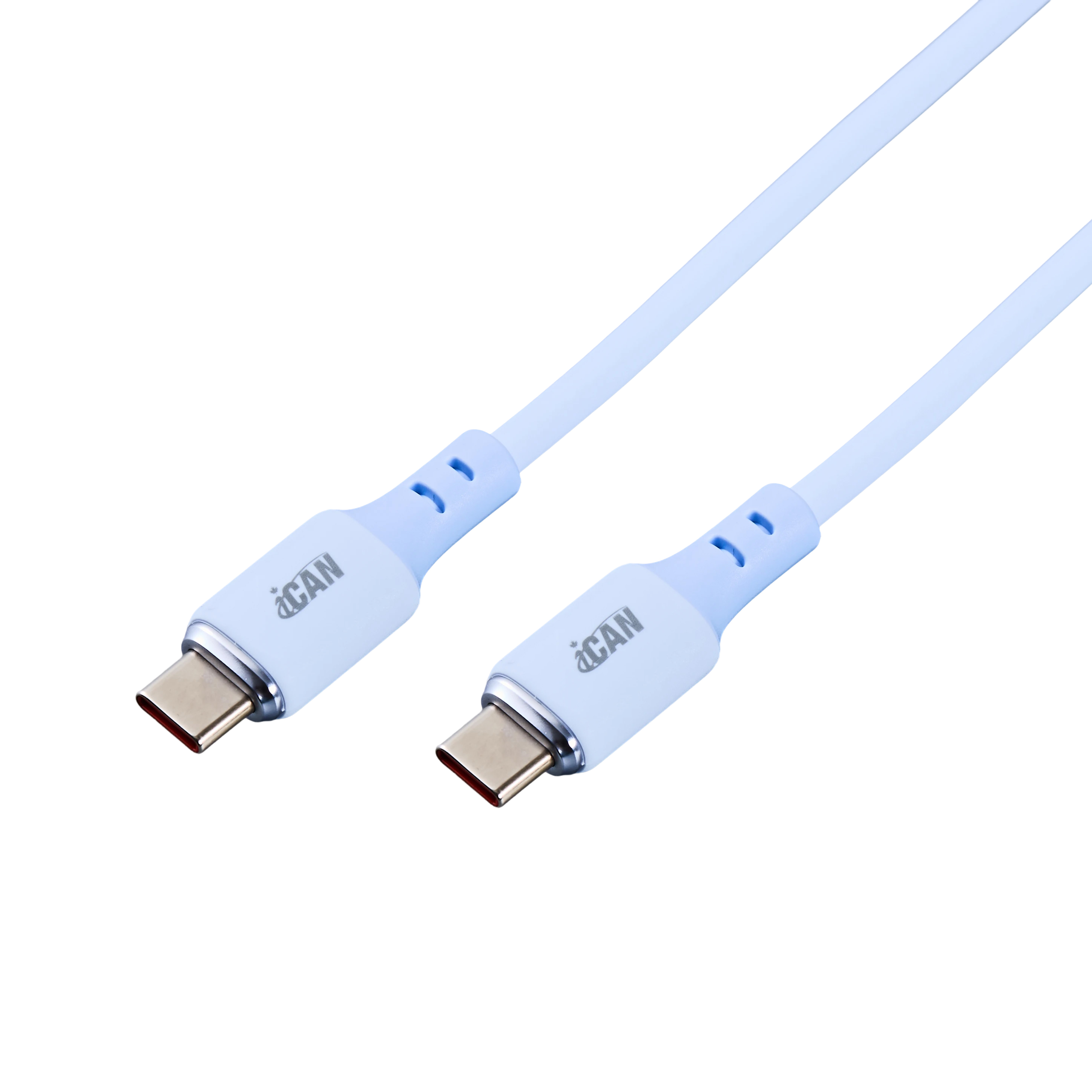 Câble iCAN USB 2.0 Type-C Mâle vers Type-C Mâle, 100W, 3,3 pieds
