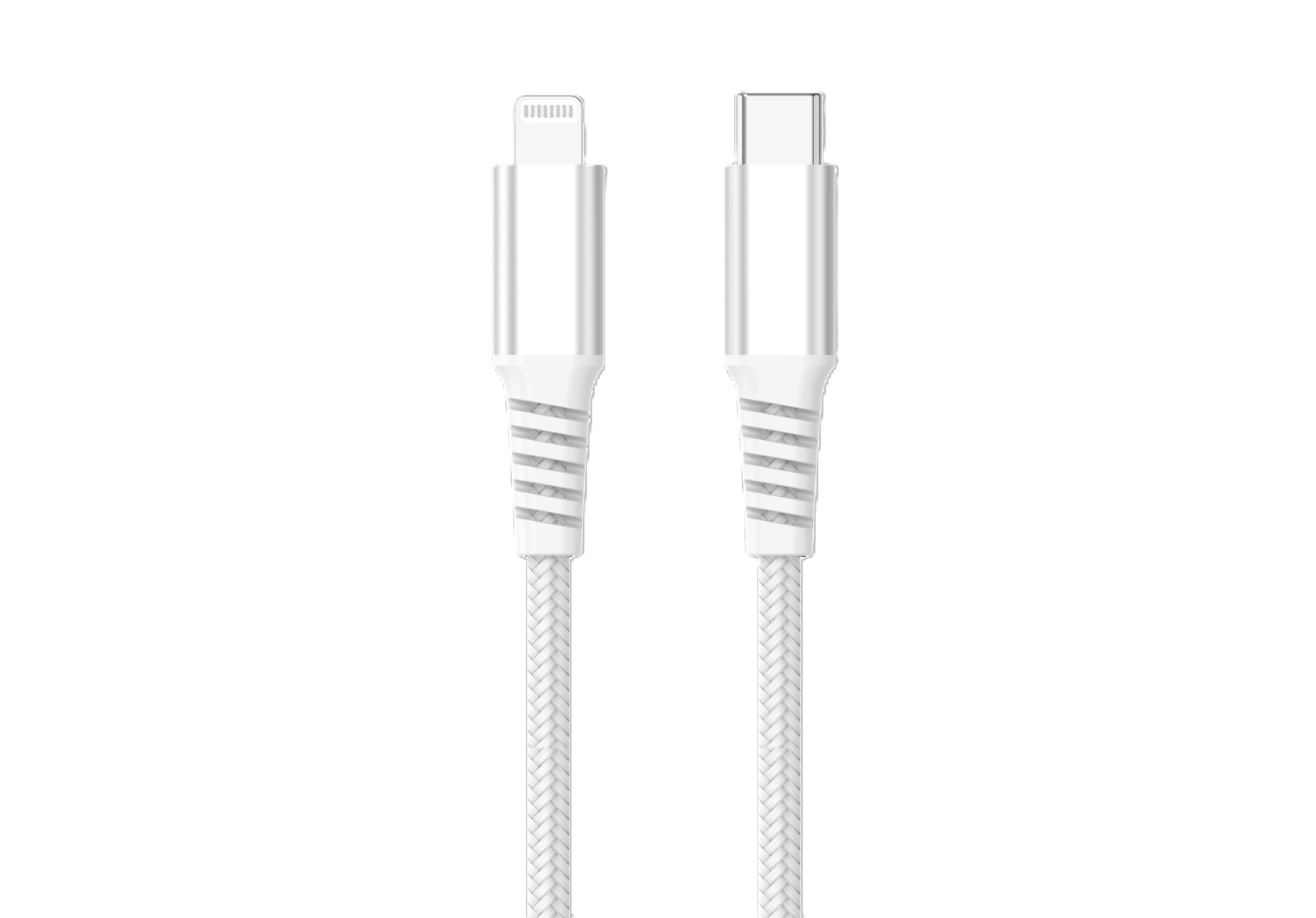 iCAN MFi Type-C Male to Lightning Male Cable, 27W, 6 ft