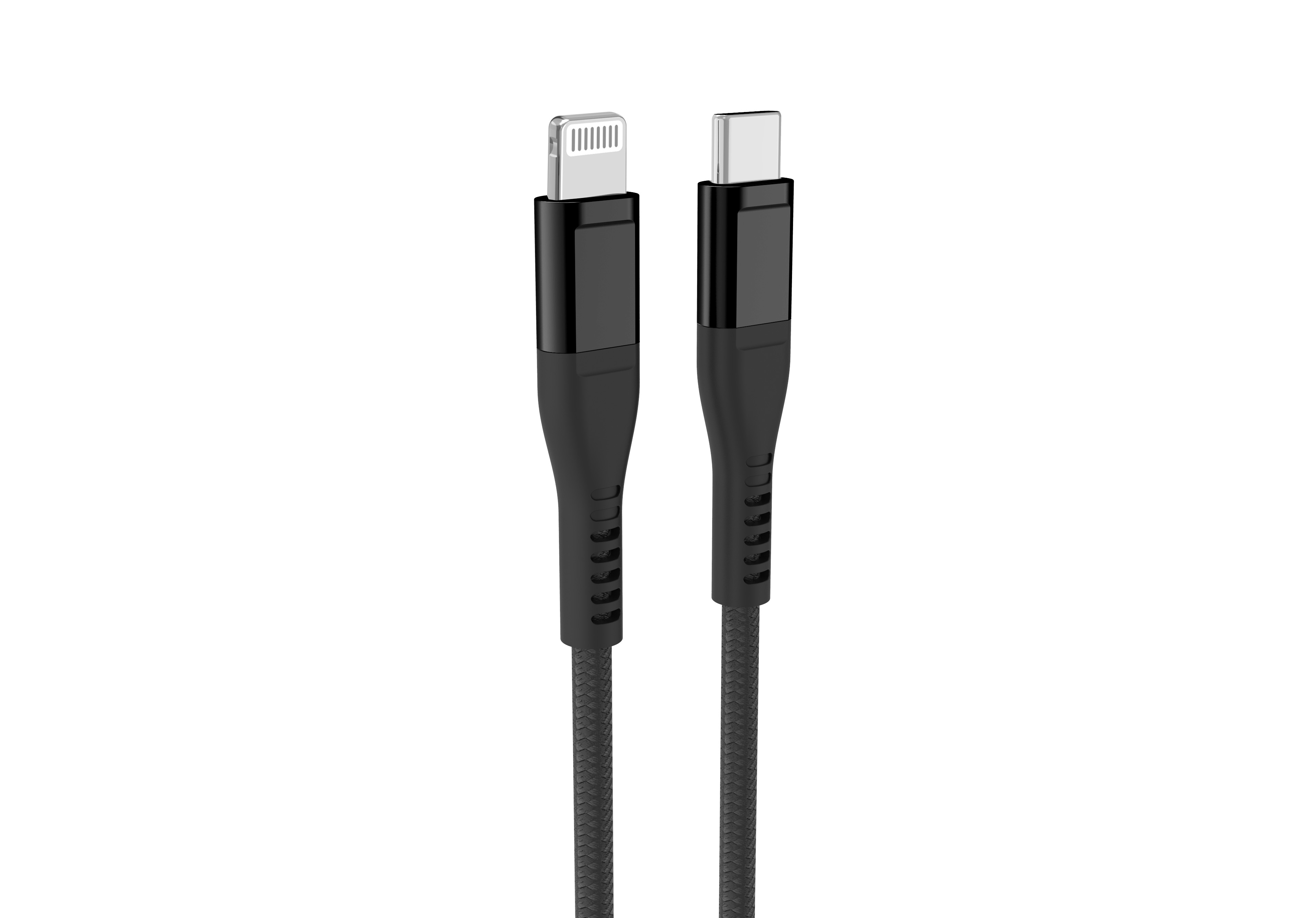 Câble iCAN MFi Type-C Mâle vers Lightning Mâle, 27W, 6 pieds