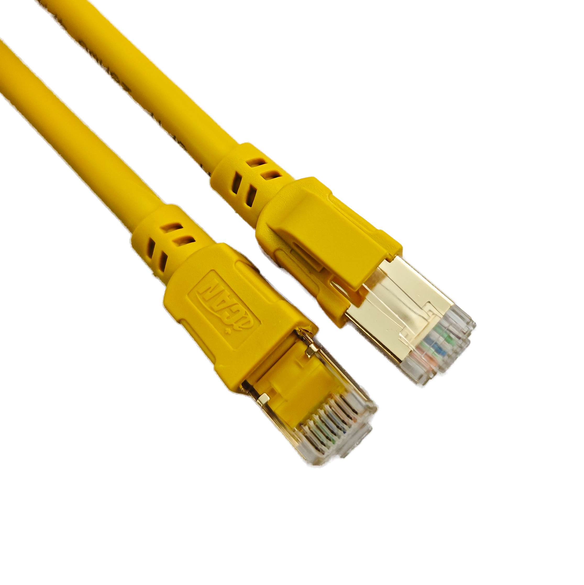 iCAN CAT6A Ethernet Patch Cable,10Gbps, 3FT,  Yellow