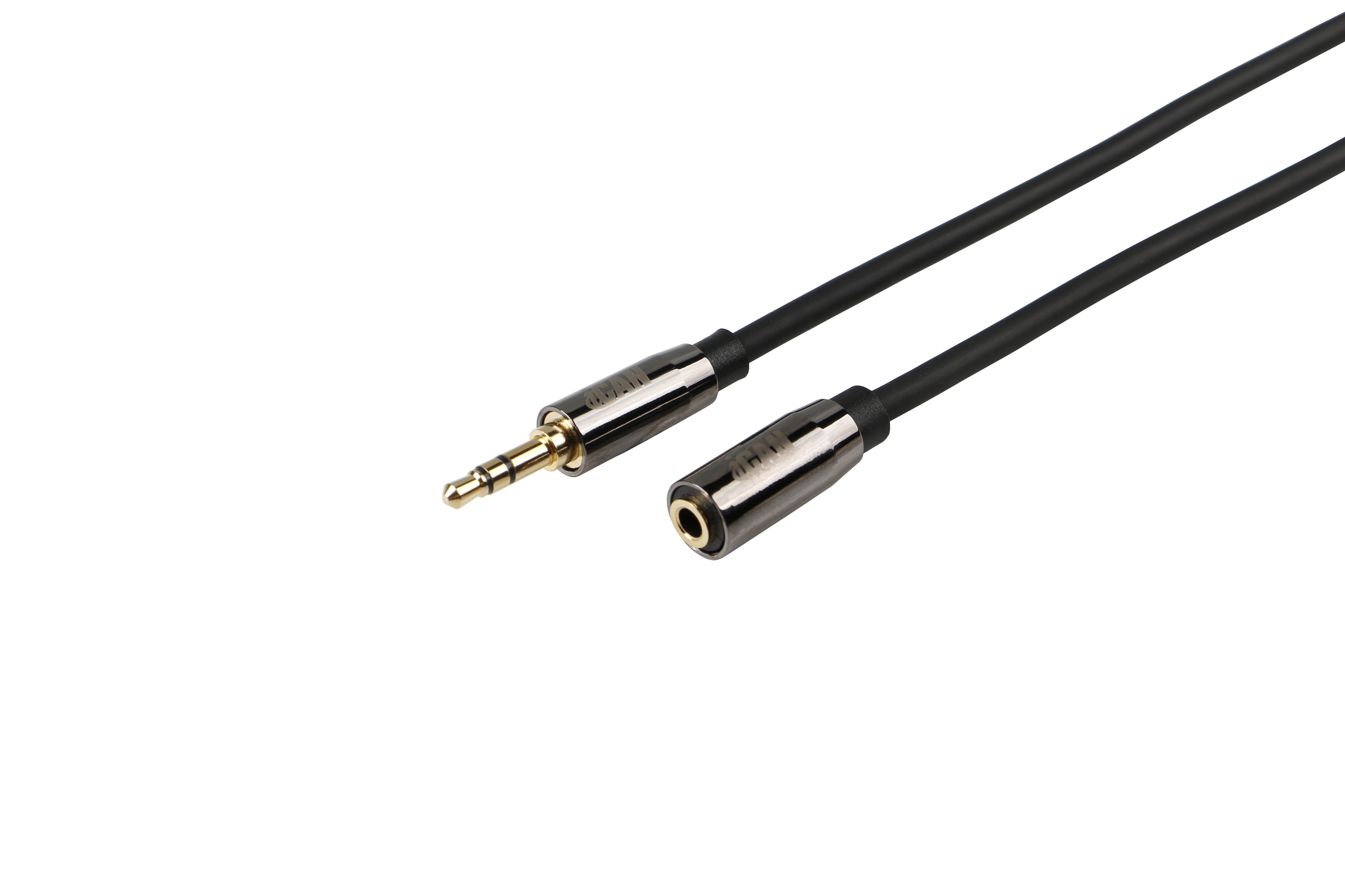 Câble d'extension audio stéréo iCAN 3,5 mm, mâle vers femelle, blindé, 1,8 m