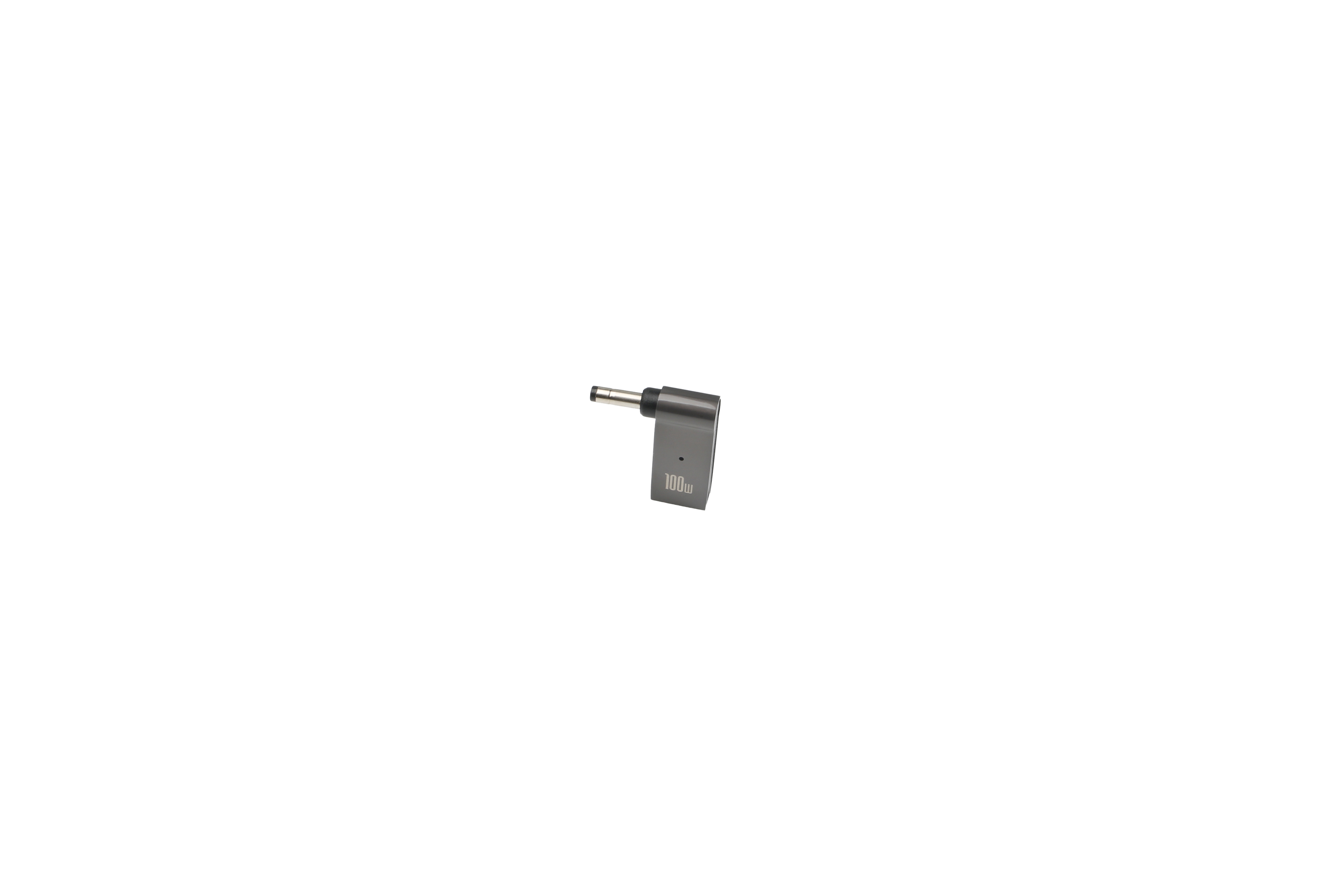 iCAN Type-C Female to DC4017 Male, Aluminum shell, Grey