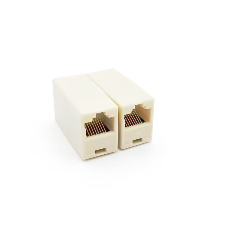 iCAN CAT6 UTP EZ Pass Through Prise RJ45 plaquée or, 50u", 100 paquets