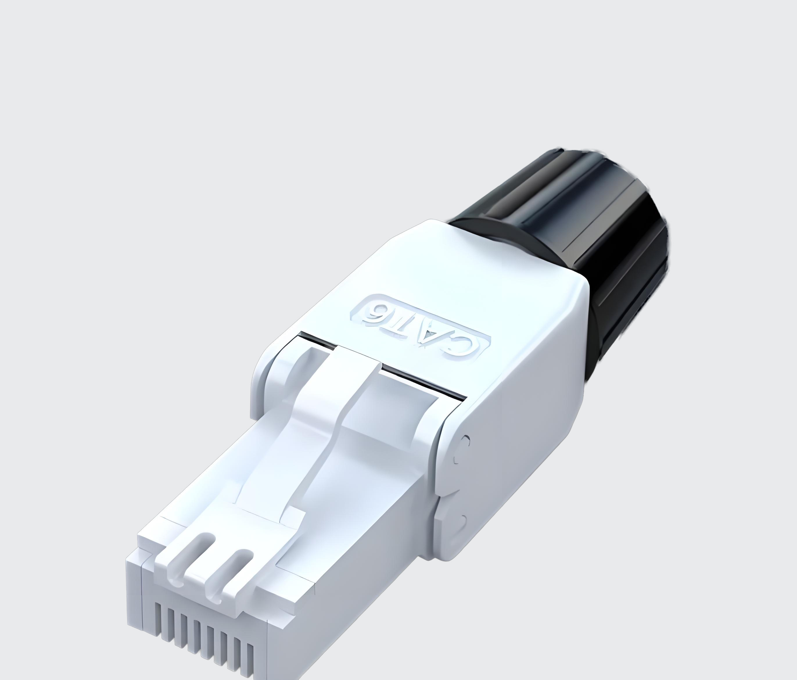 Outil pour connecteurs RJ45 iCAN, sans outil, blanc