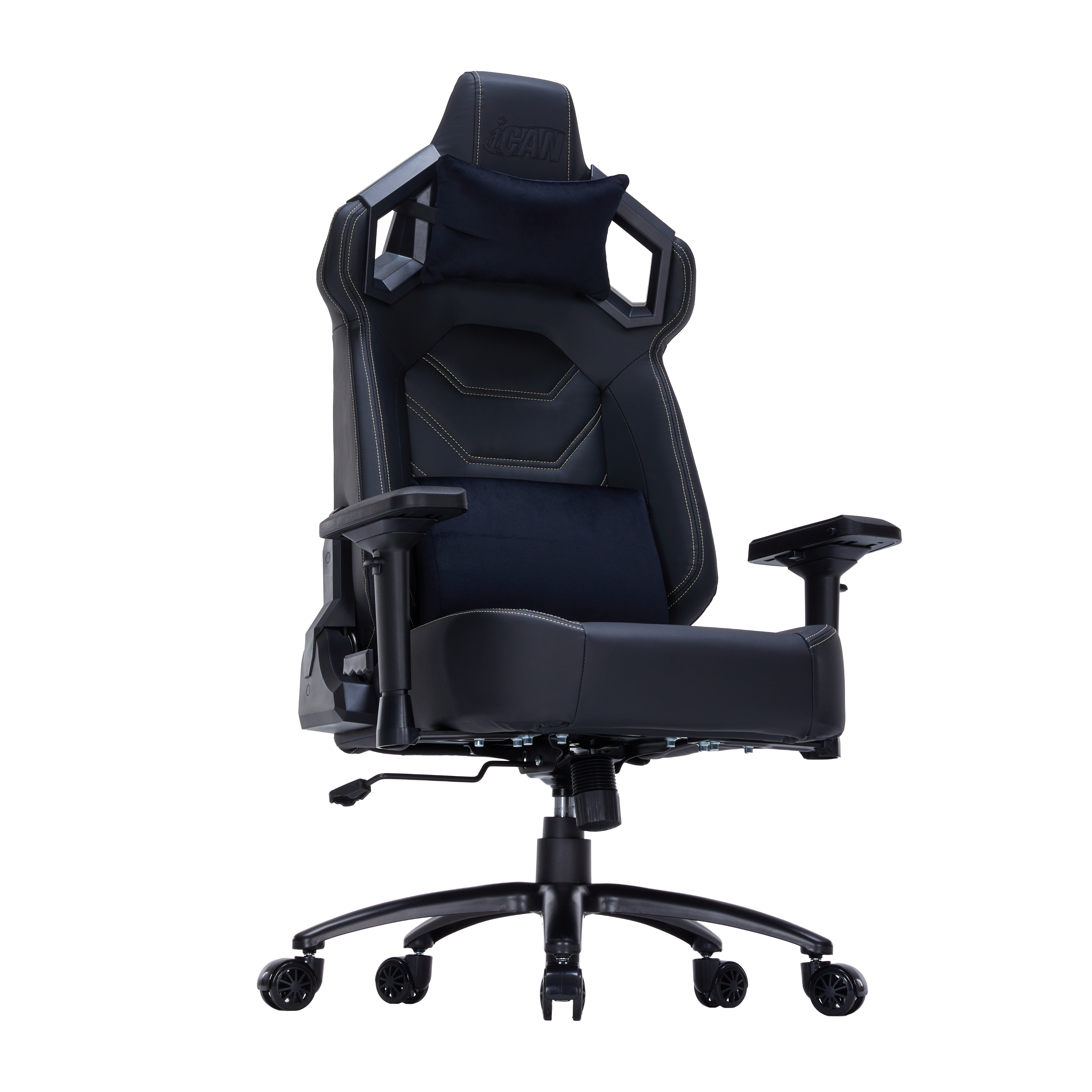 iCAN 9917  Gaming Chair 4D Armrest ,Black