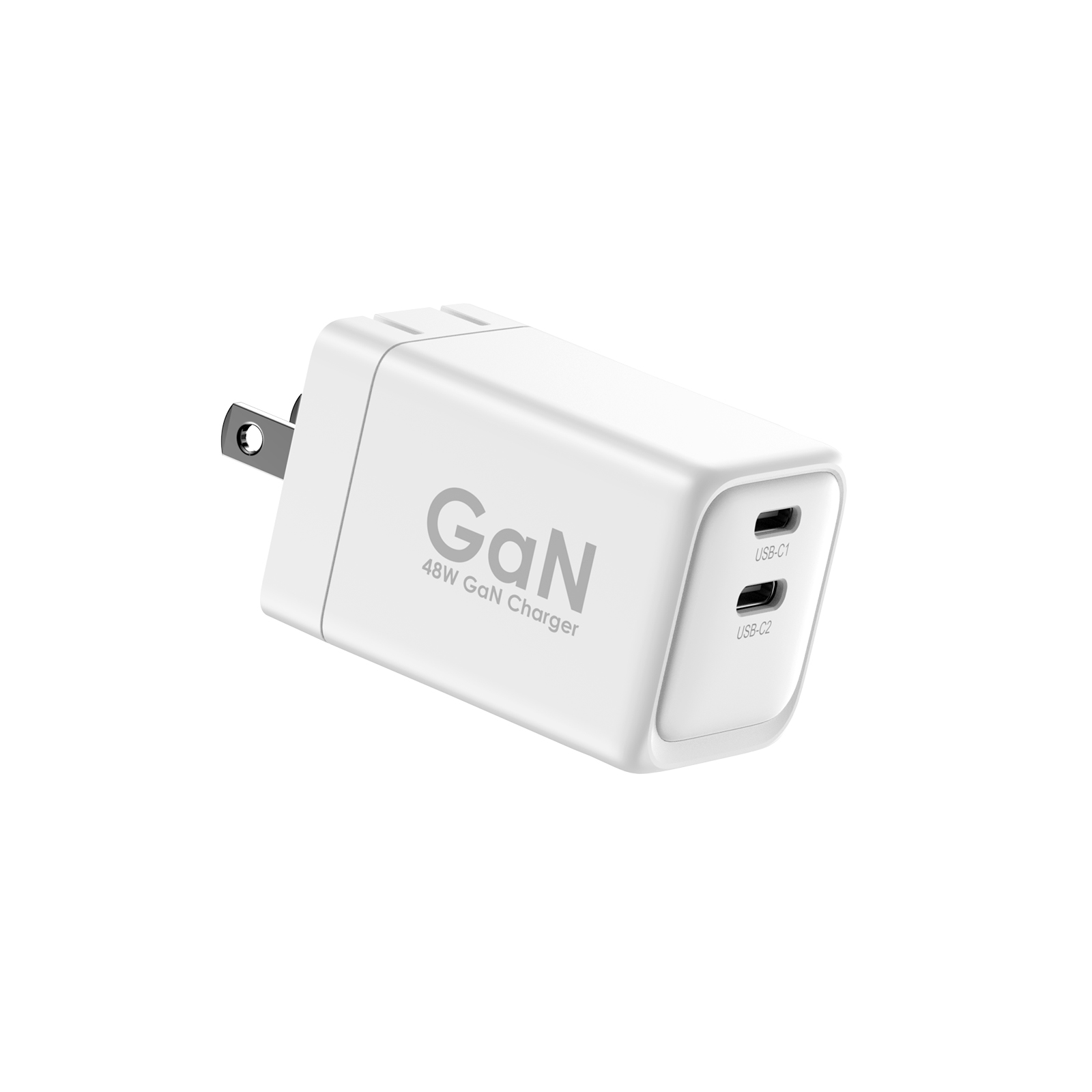 iCAN 48W Dual USB-C GaN PD Wall Charger