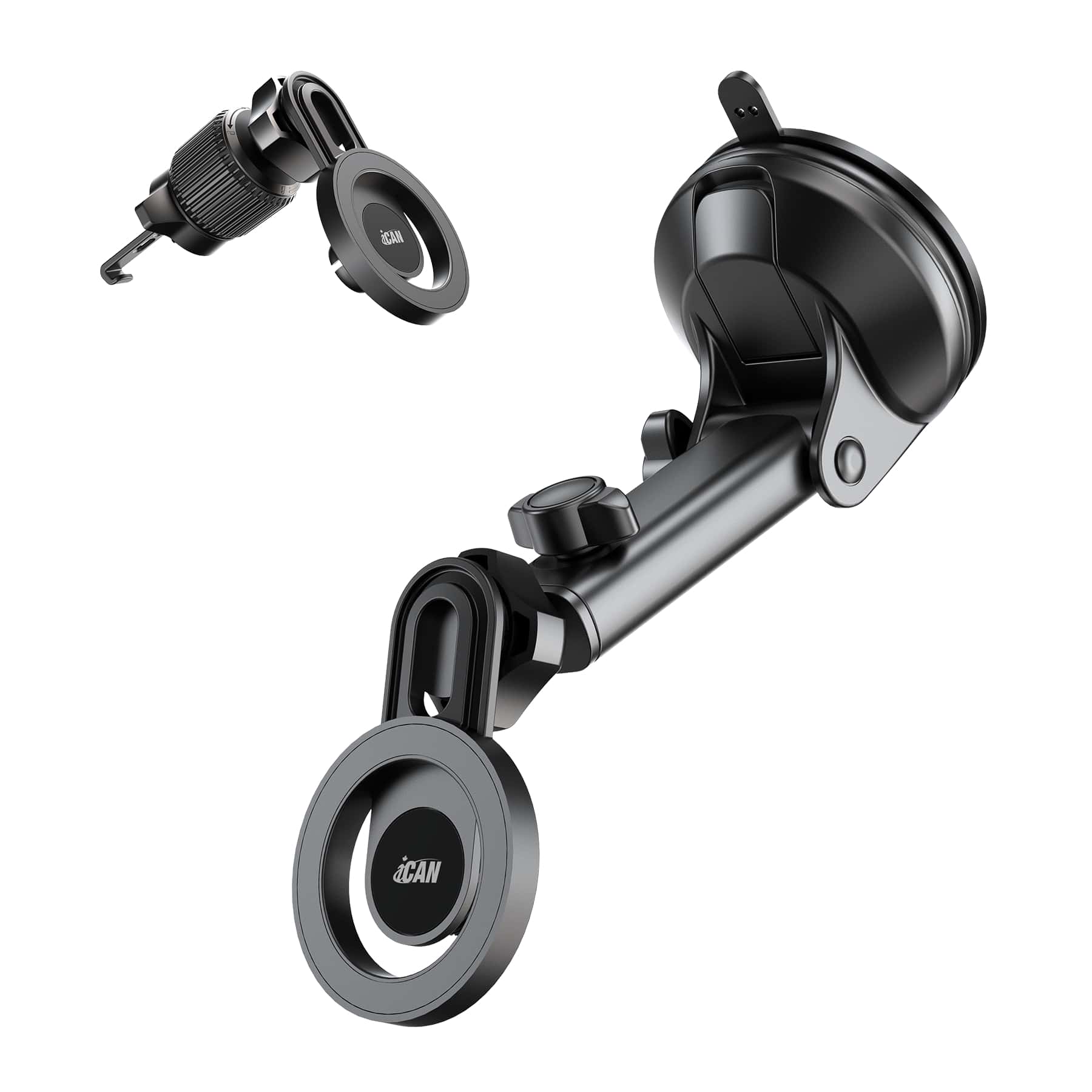 iCAN Adjuatble Magnetic Dashboard and  Air Vent  Cell Phone Car Mount