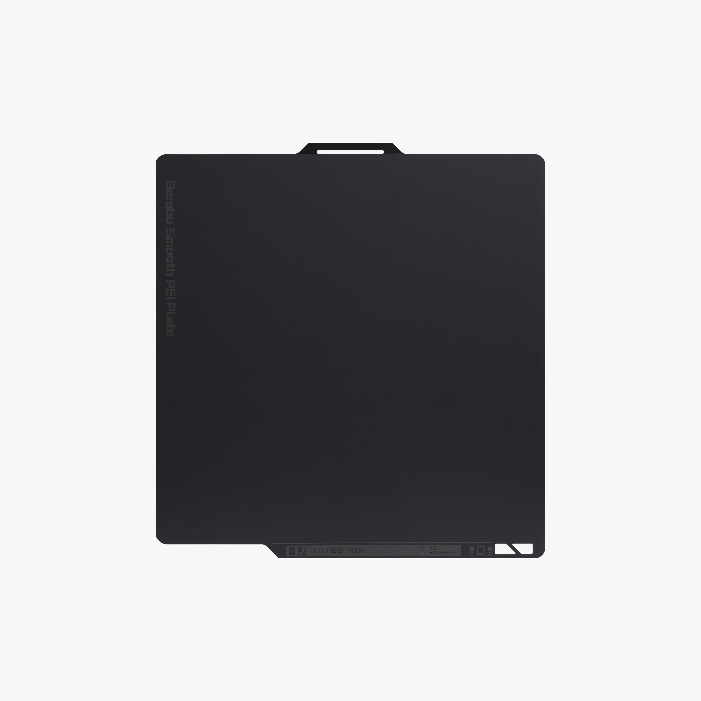 Assiette PEI lisse en bambou