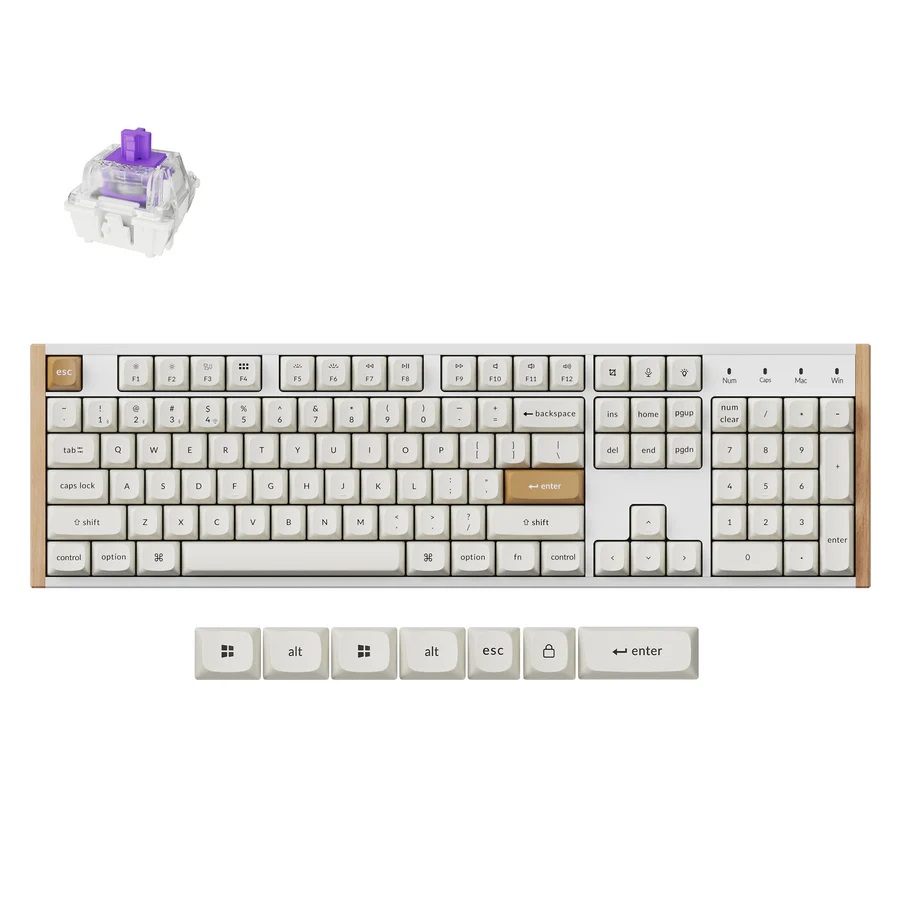 Keychron K10 HE Full Size Keyboard Magnetic switches(Open Box)