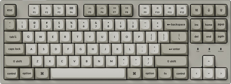 Keychron C1 Pro 8K TKL (80 %) Clavier Interrupteurs linéaires