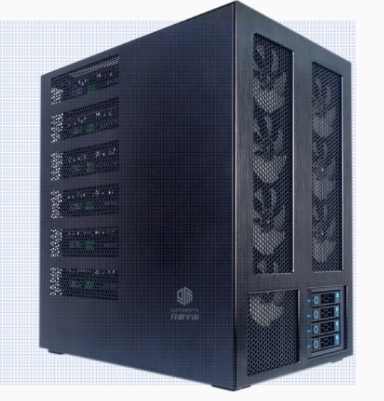 Kit de châssis de station de travail silencieux à quatre cartes Cosmos WS04A2 Open Source