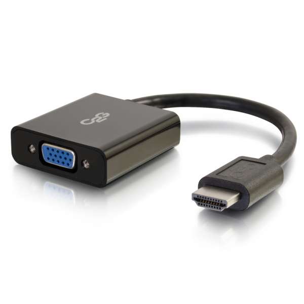 Cables To Go - Adaptateur convertisseur HDMI mâle vers VGA Femelle (41350)