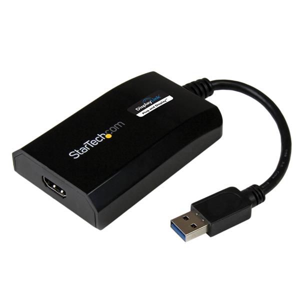StarTech USB 3.0 to HDMI External Multi Monitor Video Graphics Adapter for Mac & PC - DisplayLink Certified - HD 1080p (USB32HD