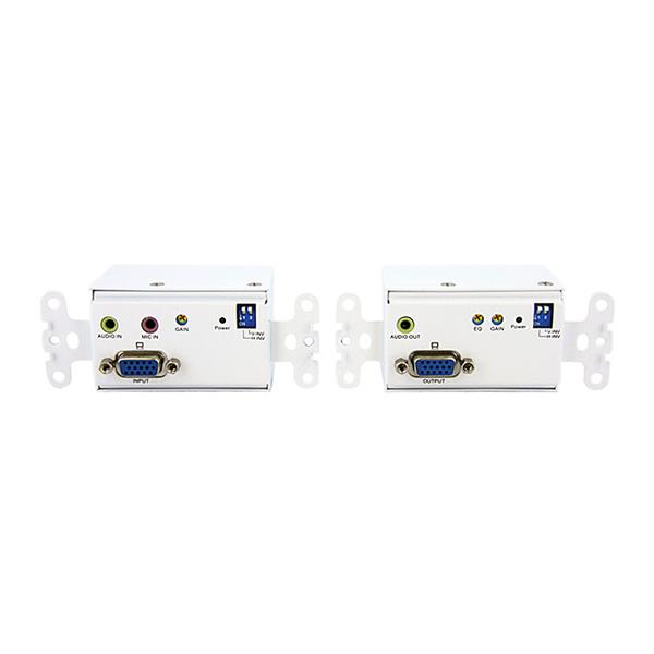 StarTech Plaque murale d^extension vidéo VGA sur Cat5 avec audio (STUTPWALLA) | -Extension vidéo VGA et audio jusqu^à 300m/9...