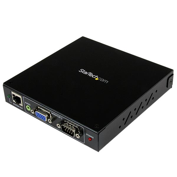 écepteur de signalisation numérique StarTech VGA sur Cat5 pour DS128 avec RS232 et audio (DSRXL) | -Le récepteur prend en ch...