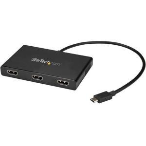 daptateur multi-écrans Startech USB C vers HDMI - Concentrateur MST à 3 ports (MSTCDP123HD