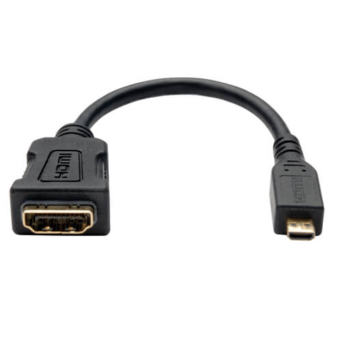 Adaptateur Tripp Lite Micro HDMI vers HDMI