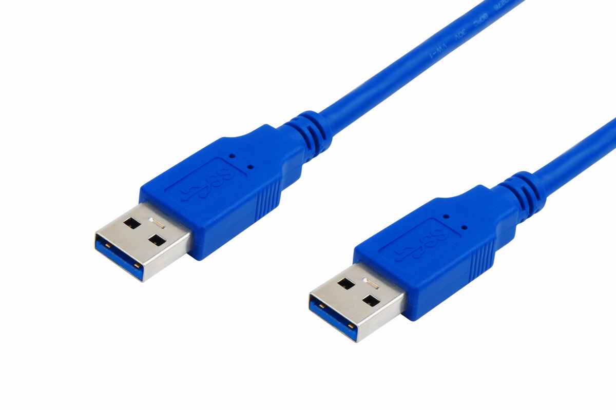 iCAN Câble USB 3.0 Superspeed A/A Mâle/Mâle - 6 pi