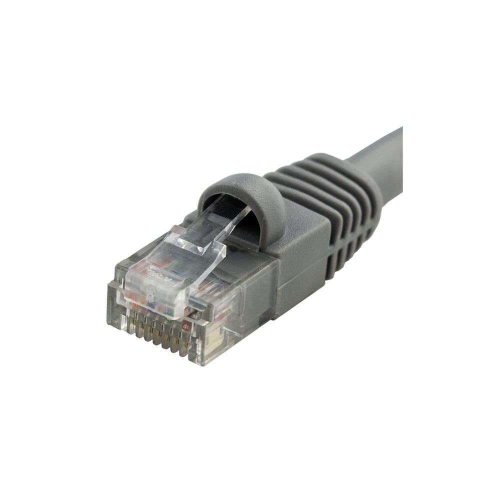 iCAN CAT6 24AWG RJ45 Patch Cable, 3FT, Grey