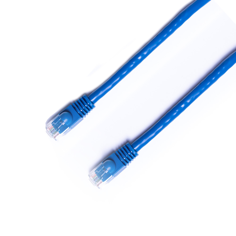 iCAN CAT6 24AWG RJ45 Patch Cable, Dark Blue