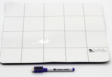 King'sdun 20 x 25 cm Magnetic Absorb Operating Mat for Cellphone and Computer, 1pc Magnetic Mat and 1pc Pen.