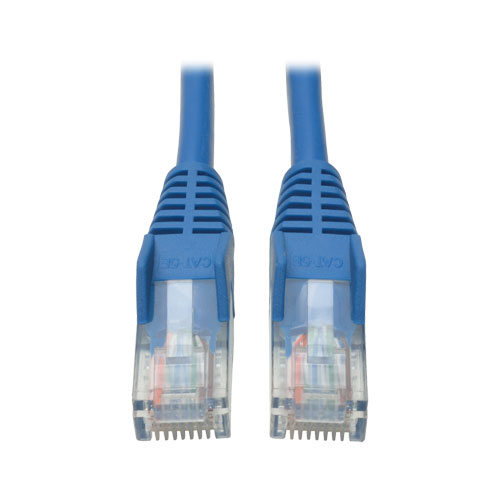 Câble moulé sans accroc TRIPP LITE Cat5e 350 MHz (bleu) - 50 pi