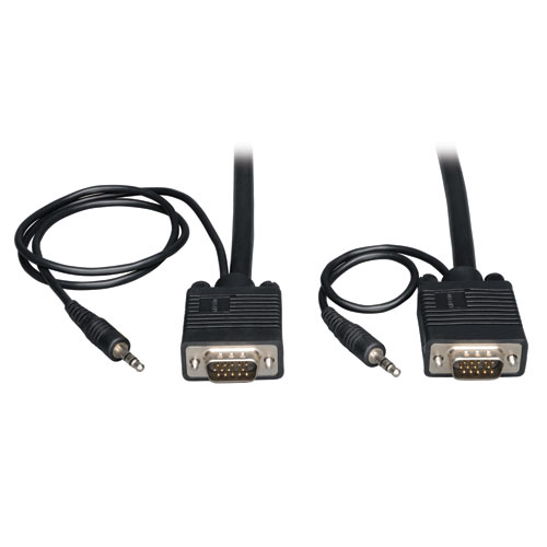 âble de moniteur SVGA / VGA coaxial Tripp Lite - 10 pi | P504-01