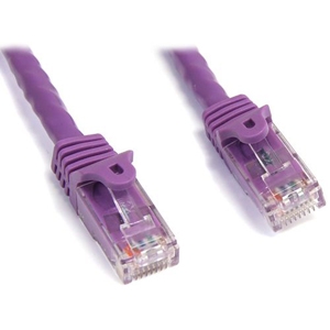 Câble de raccordement StarTech Cat6 UTP sans accroc (violet) - 7 pi (N6PATCH7PL)