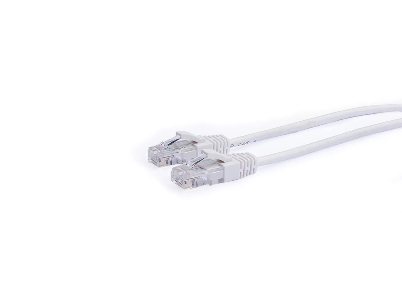 iCAN Super Slim Premium CAT6 LAN Patch Cable, High Speed 1Gbps 250MHz, with Strand-relief White Boots, 28AWG, 25FT