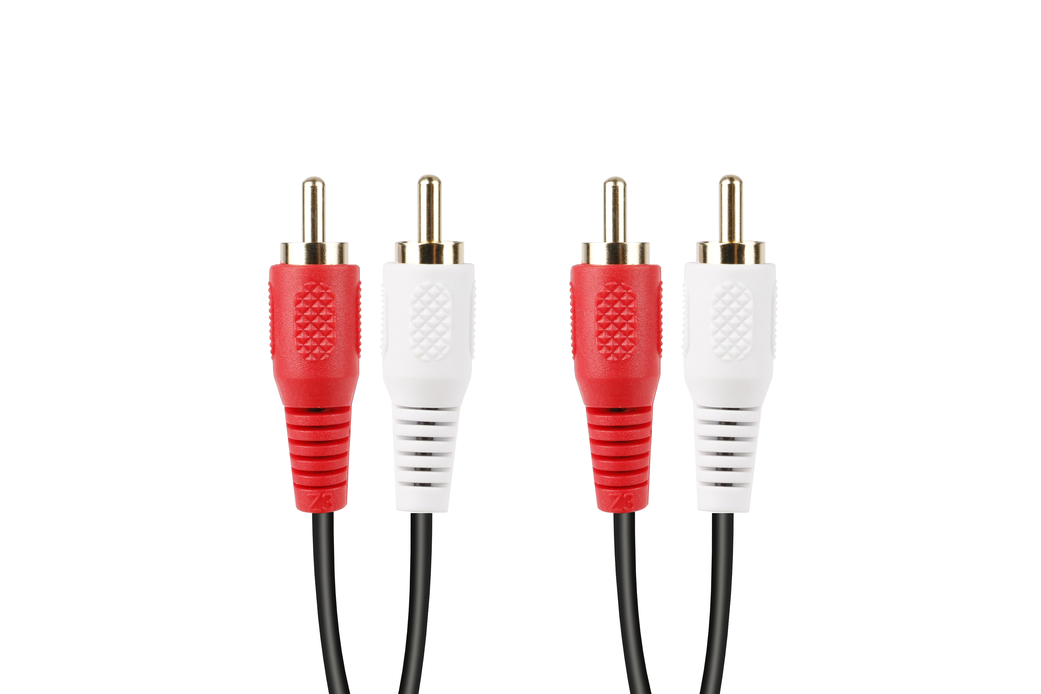 iCAN RCA 2xAudio Red/White Cable - 25 ft.