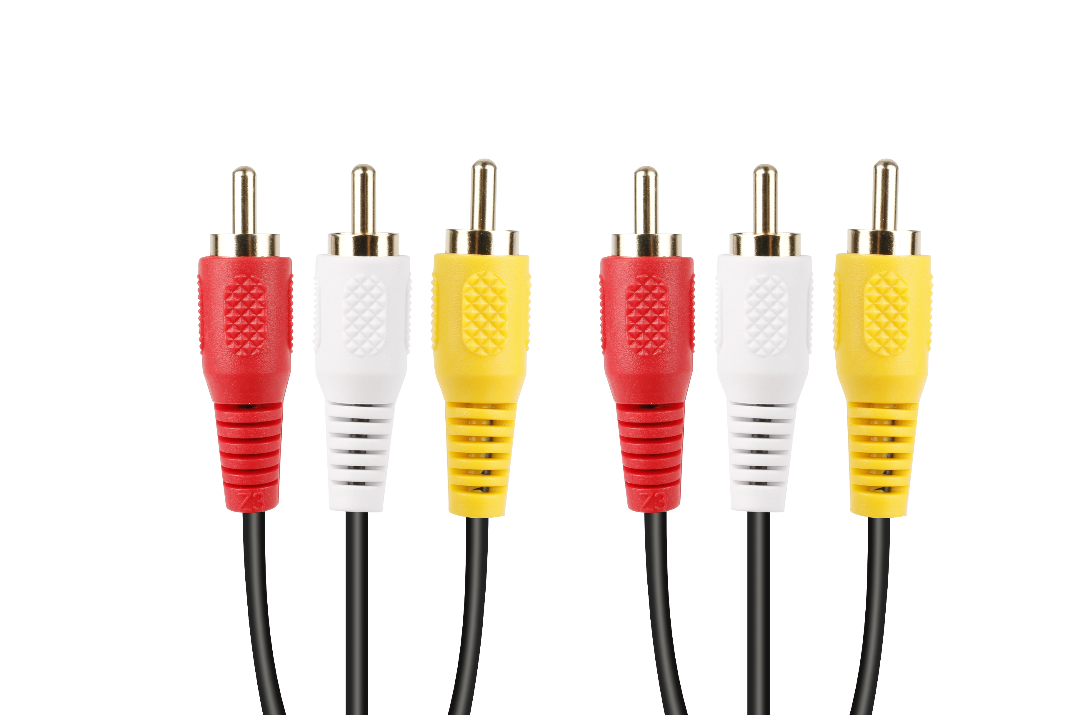 iCAN RCA Video Cable, 1xVideo, 2xAudio, 12FT