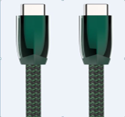 iCAN Premium USB 3.1 Gen 2 Type C to Type C Cable, 3FT, Gold