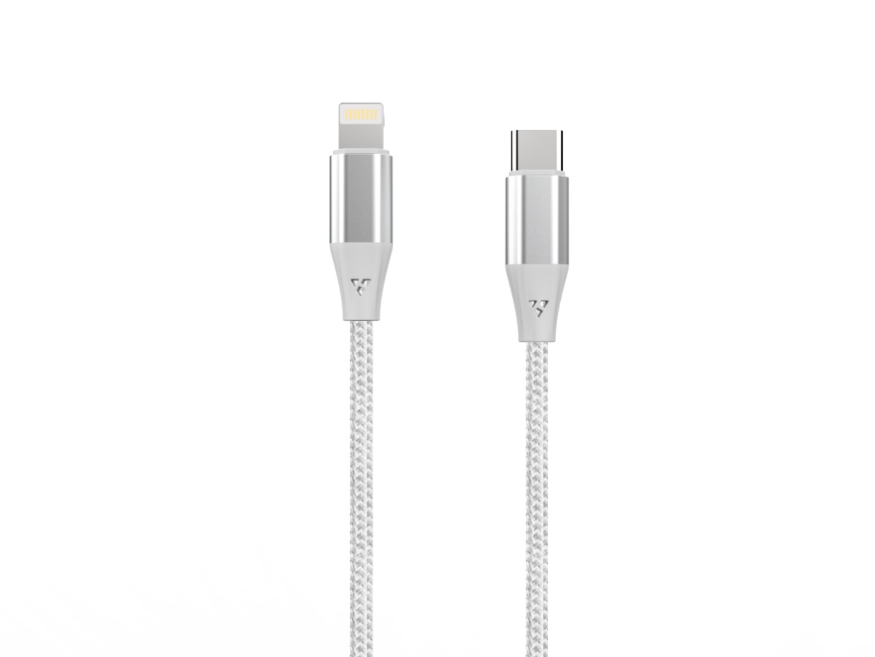 iCAN (ZXN-17) - Câble Lightning à type C en nylon tressé