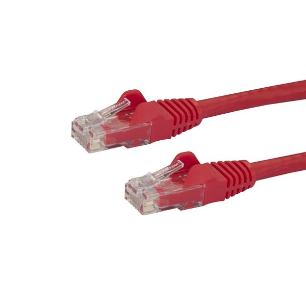 Startech PATCH CABLE SNAGLESS CAT6 - Red 6ft (N6PATCH6RD)