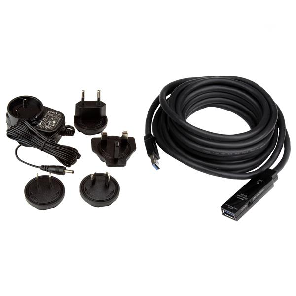 Câble d'extension actif USB 3.0 Startech - M/F 5 m (USB3AAEXT5M)