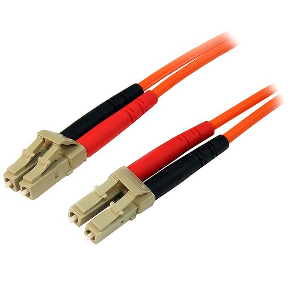 âble à fibre optique Startech - multimode duplex 50/125 - LSZH - LC/LC - 5 m (50FIBLCLC5