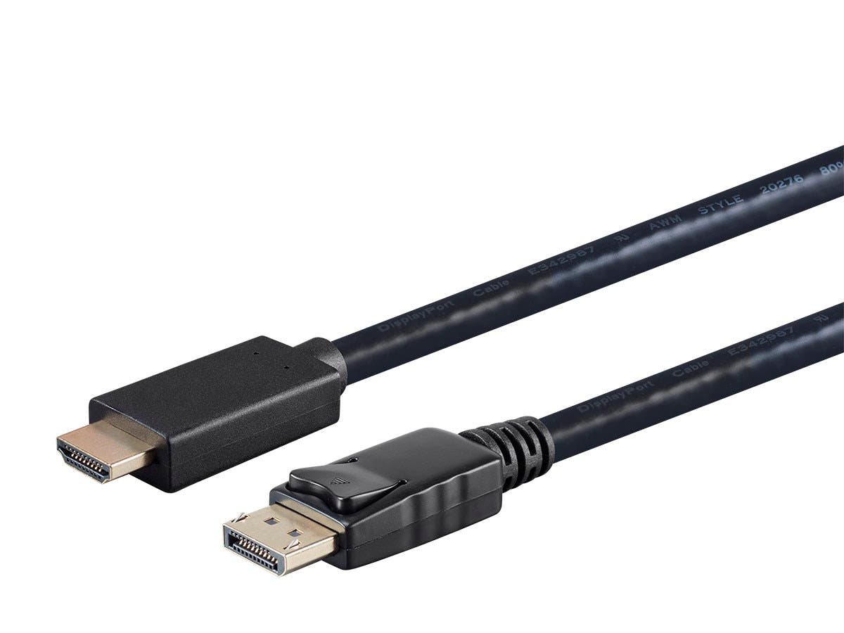 Câble MONOPRICE DisplayPort vers HDMI, 6 pieds