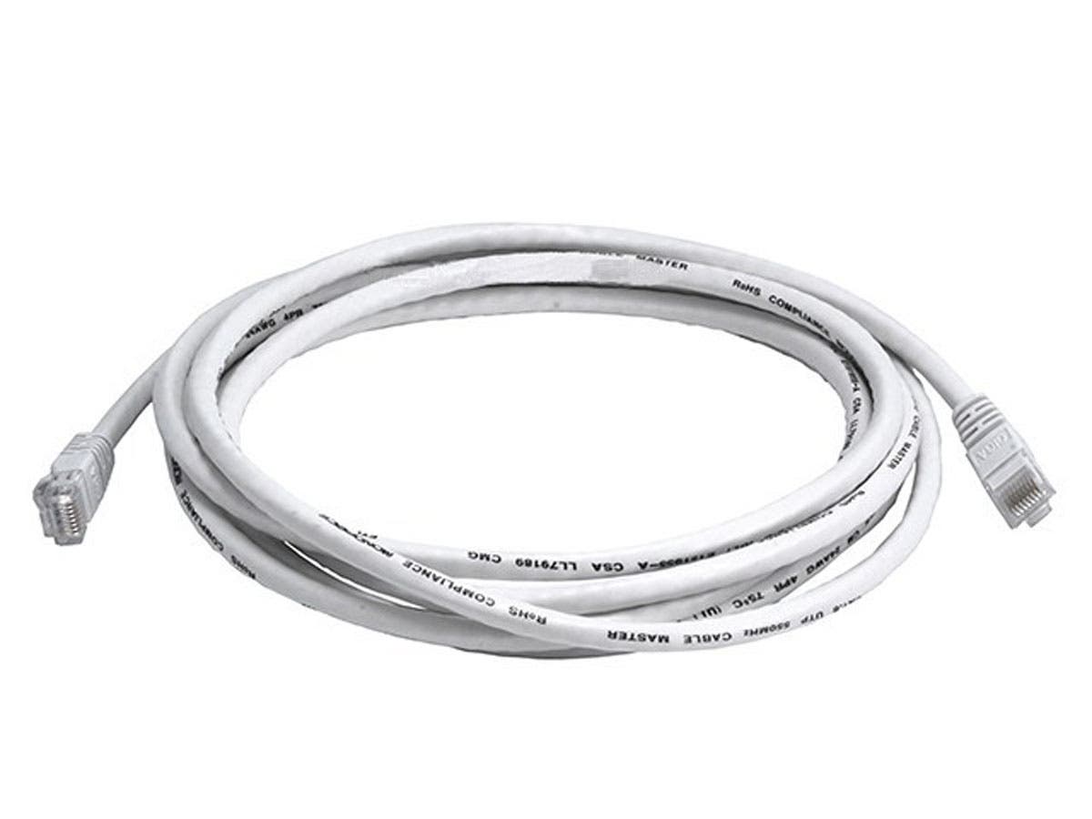 MONOPRICE Cat6 Ethernet Patch Cable, 10ft, White