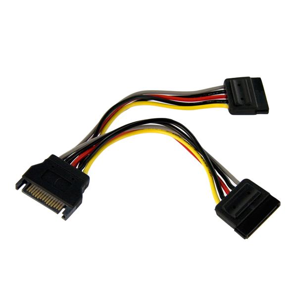 StarTech 6in SATA Power Y Splitter Cable Adapter (PYO2SATA)