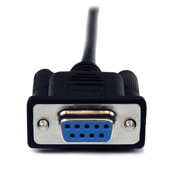 STARTECH DB9 RS232 Câble modem série F/M - Série, Noir, 3,33 pi