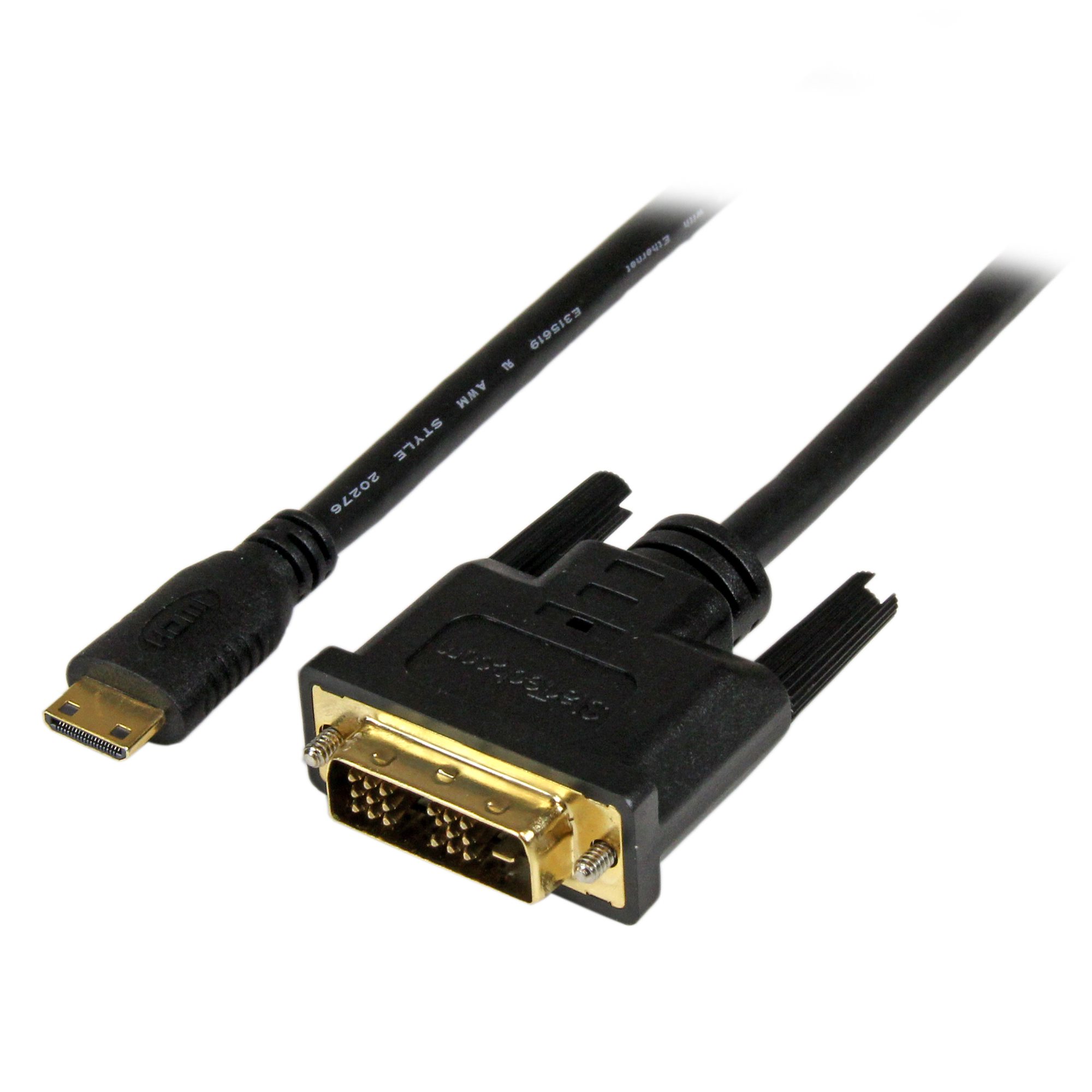 StarTech (HDCDVIMM1M) - Câble mini HDMI vers DVI-D - M/M - 1 m